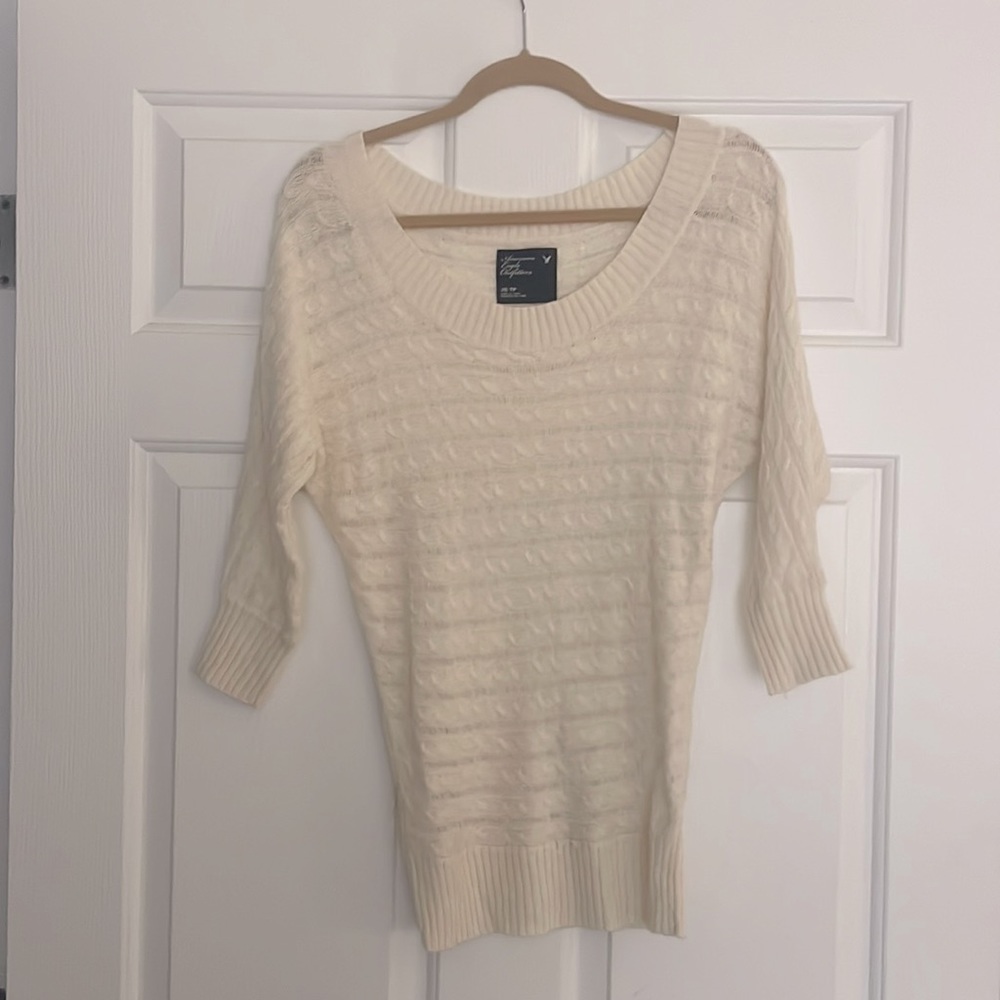 American Eagle Cable knit Sweater
